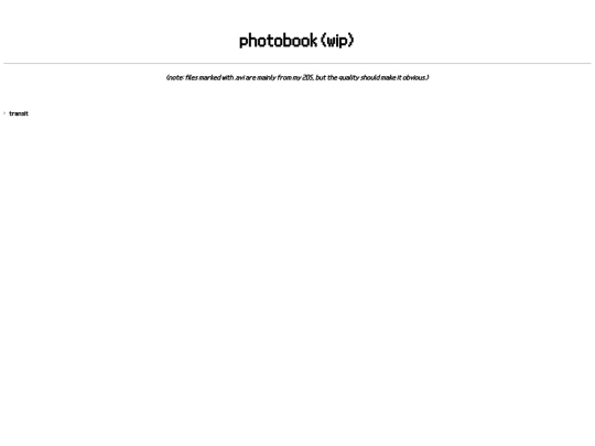 photobook screenshot