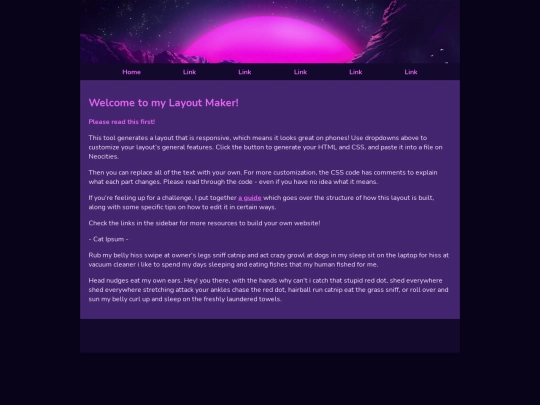 default screenshot