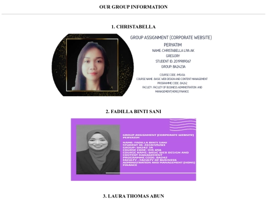 Aboutme screenshot