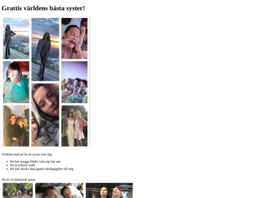 Grattis screenshot
