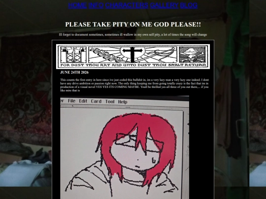 blog screenshot