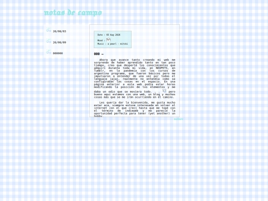blog screenshot