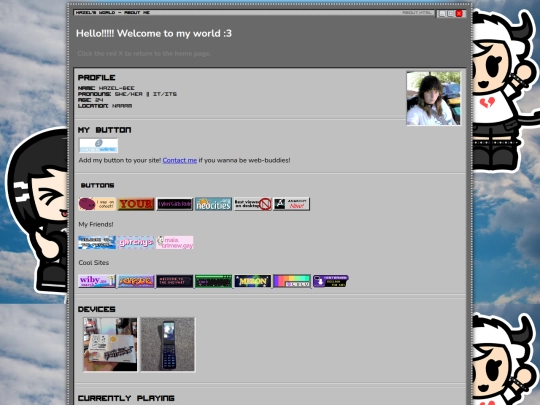 pages/about screenshot
