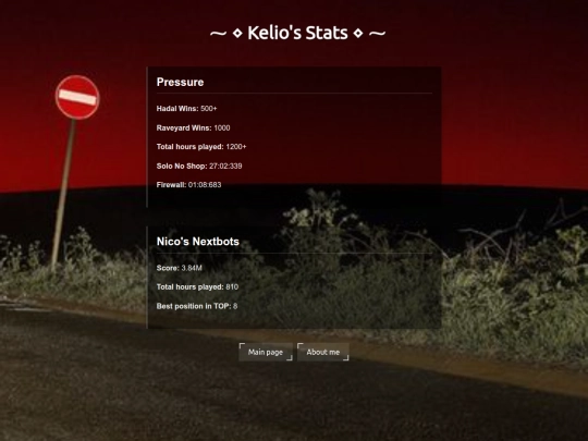 stats screenshot