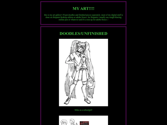 artpage screenshot