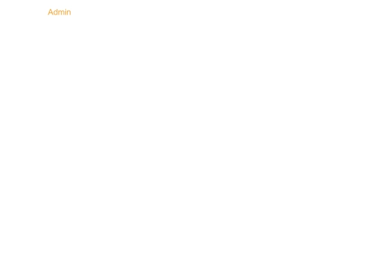 admin screenshot