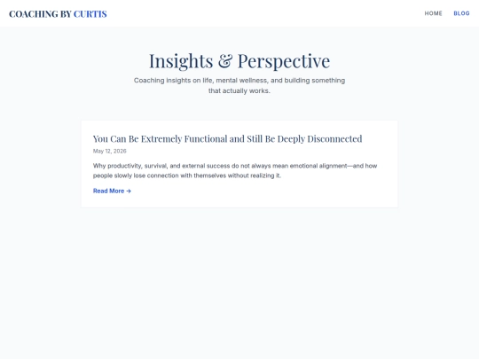 blog screenshot