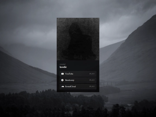 music/hoodie screenshot