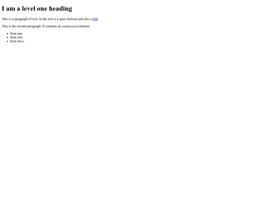 index screenshot