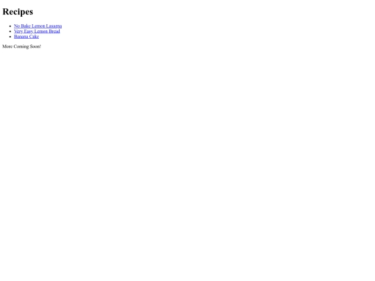 Recipes/recipes screenshot