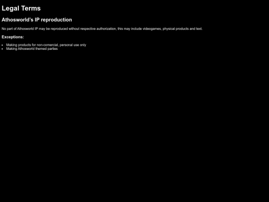 legalterms screenshot