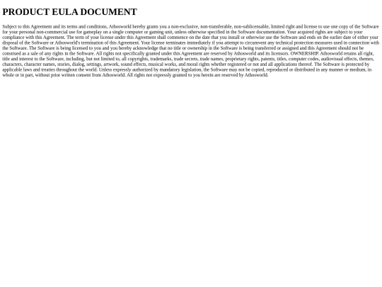 product-eula screenshot