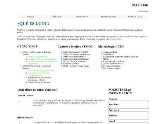 index screenshot