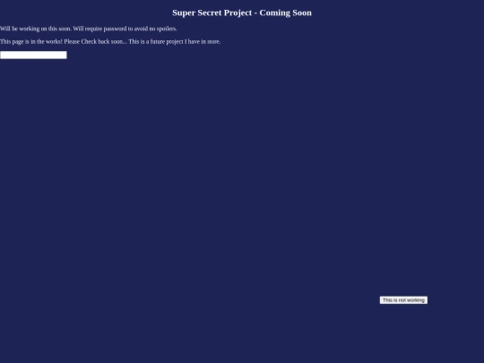 SecretProject screenshot