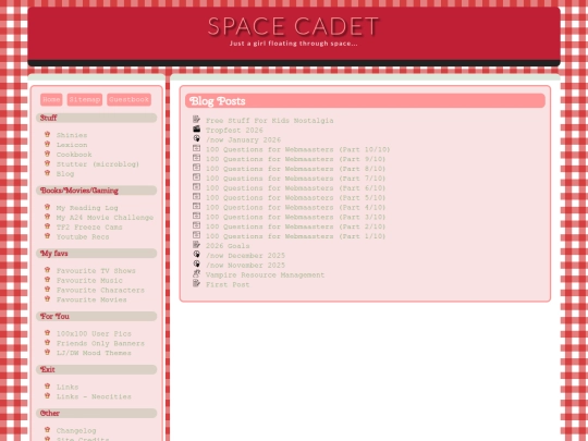 blog screenshot