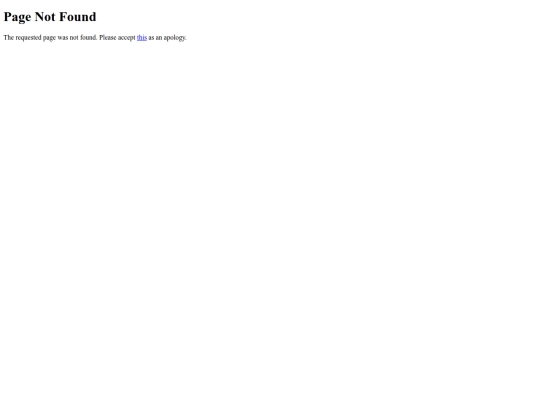 not_found screenshot