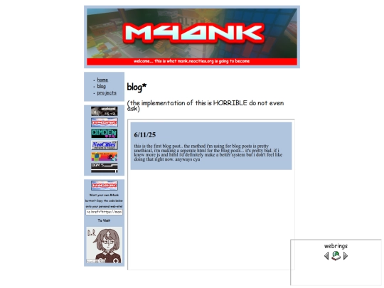 blog screenshot