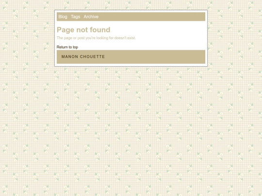 blog/not_found screenshot