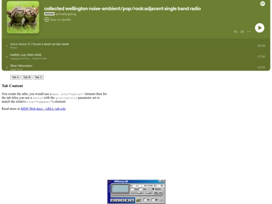 testtestwebamp screenshot