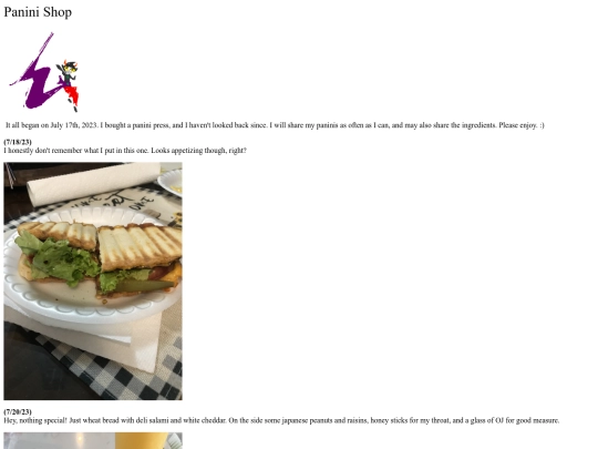 panini screenshot