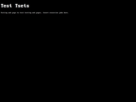 testing screenshot