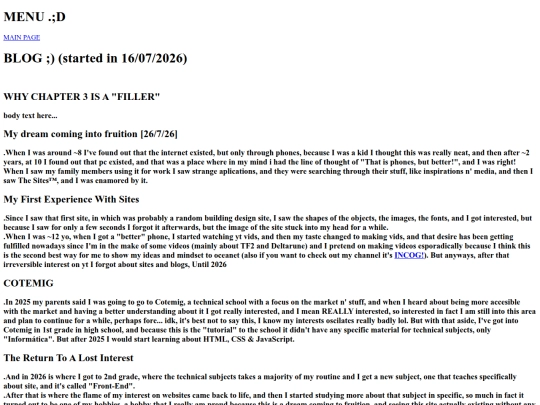 real-blog screenshot