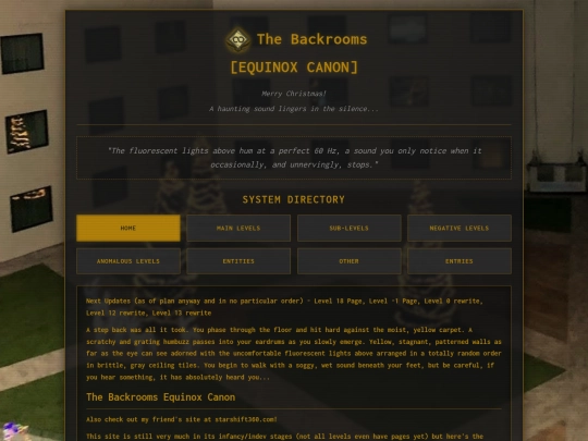 Christmas2025hometext screenshot