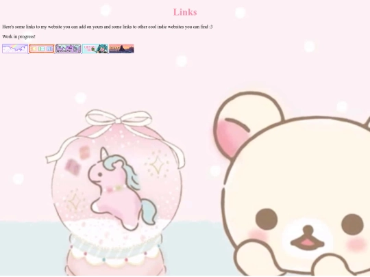 links screenshot