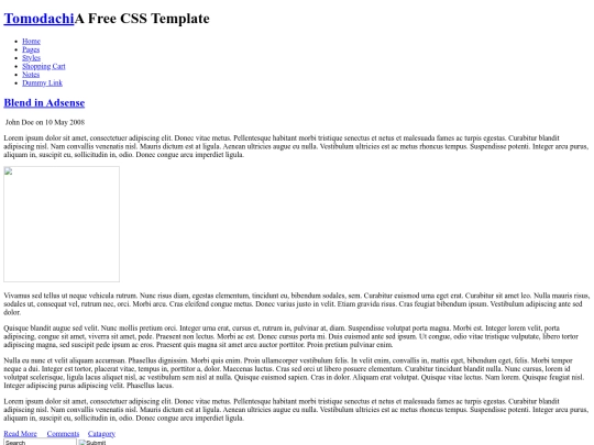 pages screenshot