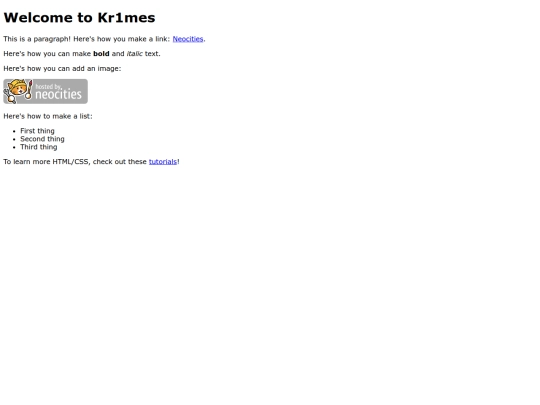 index screenshot