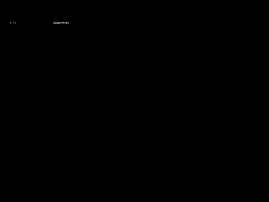 dos screenshot
