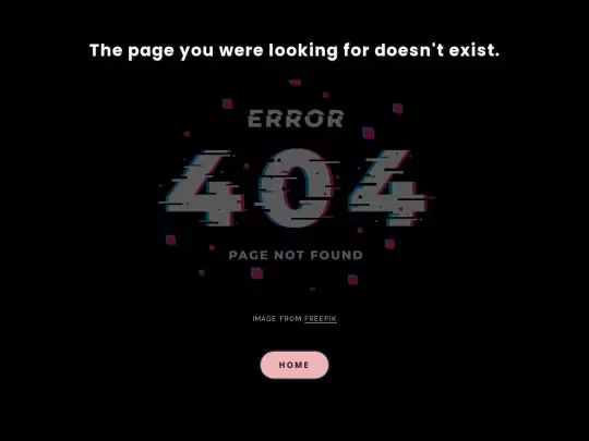not_found screenshot
