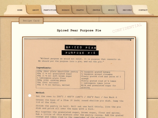 recipes/spiced-pear-pie screenshot