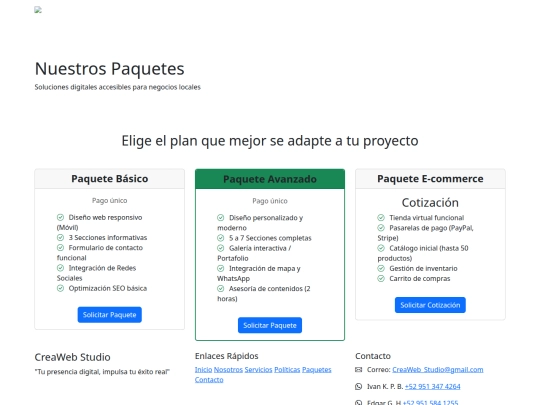 precio screenshot
