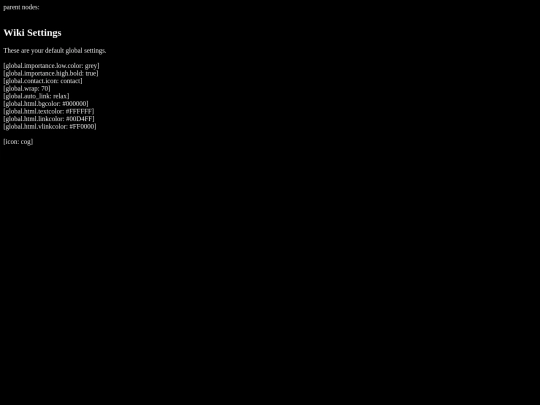 AnimalCharge/files/WikiSettings screenshot