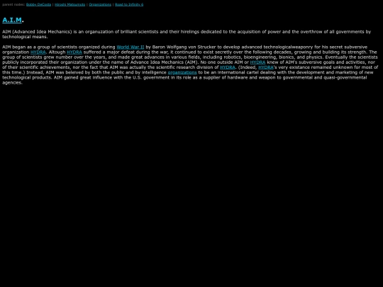MarvelWiki/A.I.M. screenshot