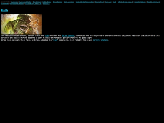 MarvelWiki/Hulk screenshot