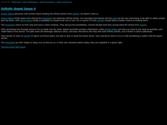 MarvelWiki/Infinity Quest Issue 4 screenshot