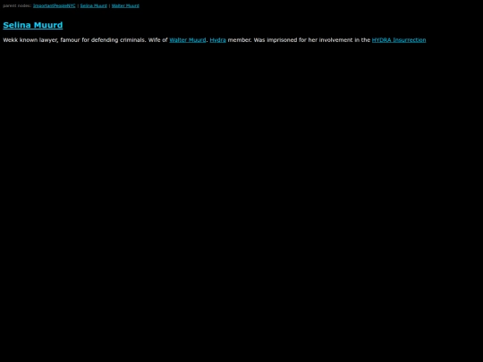 MarvelWiki/Selina Muurd screenshot