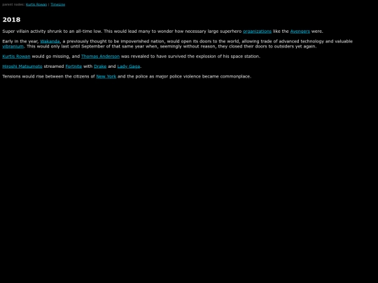 MarvelWiki/Year2018 screenshot