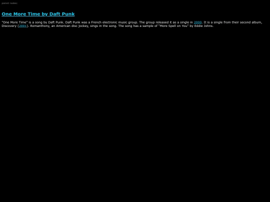 SuperHigh/One More Time by Daft Punk screenshot