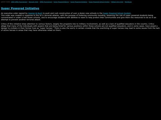 SuperHigh/Super Powered Initiative screenshot