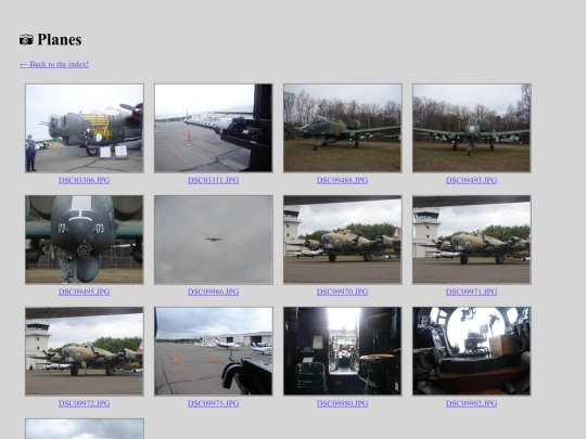 childhood pics/planes screenshot