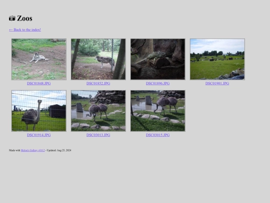childhood pics/zoos screenshot