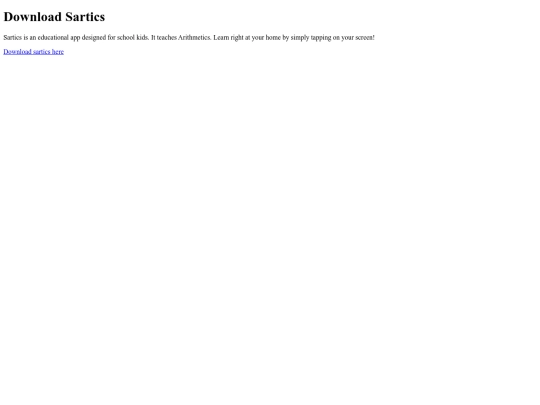 sartics-download screenshot