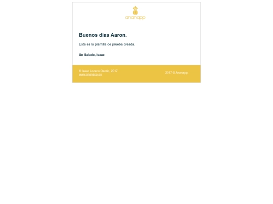 Ananapp/Correos/Ananapp2 screenshot