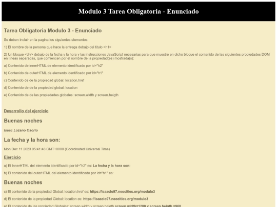 modulo3 screenshot