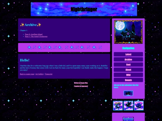 nightbringer/archive screenshot
