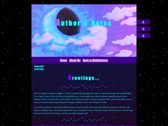 nightbringer/blog screenshot