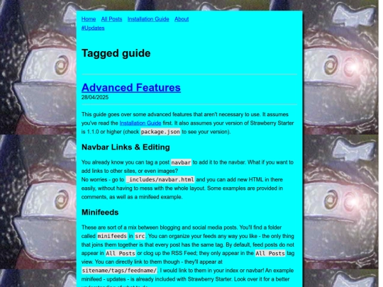 tags/guide screenshot